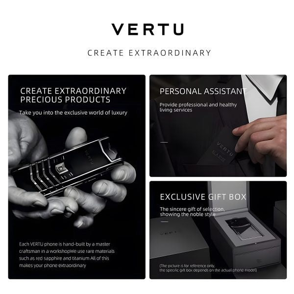 METAVERTU 2 WHITE ALLIGATOR SKIN WEB3 AI PHONE – AMBER (SILVER CASE)