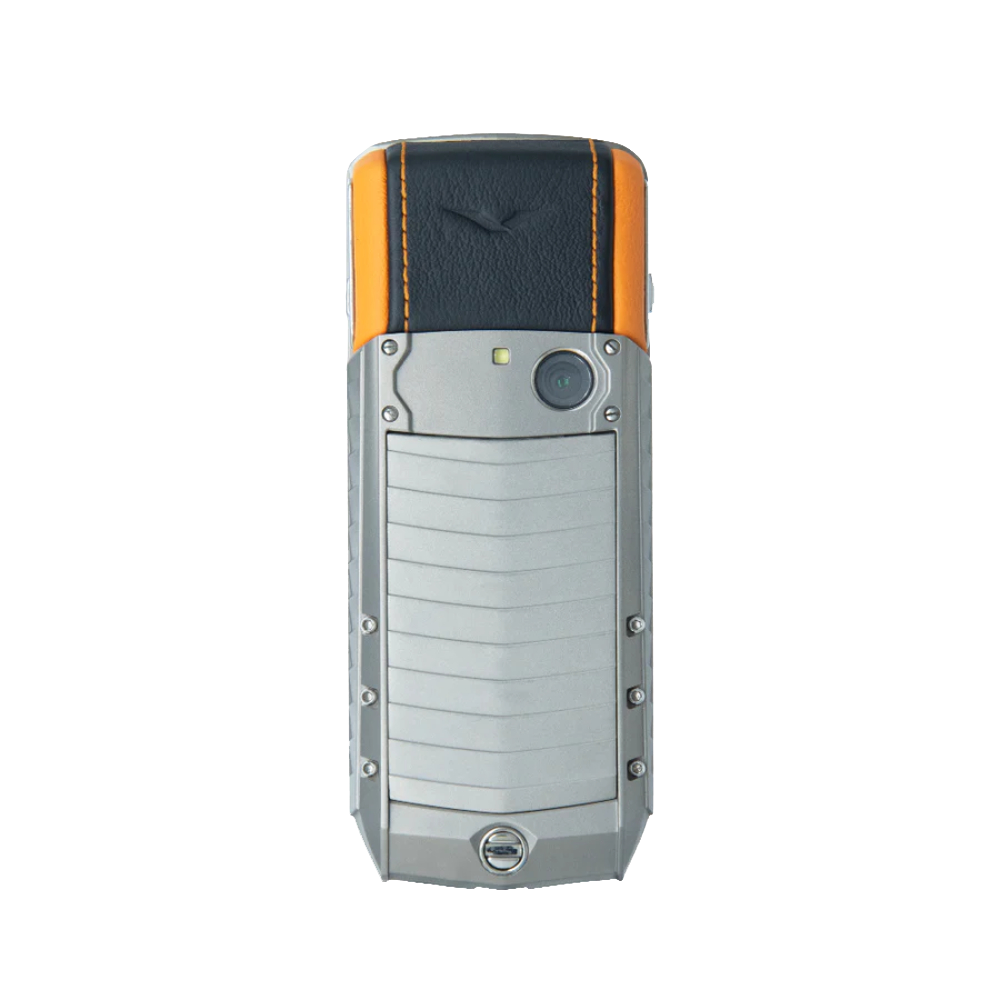 VERTU ASCENT X PEAT ALU RM-589V CN Classic Keypad Phone in Orange - back