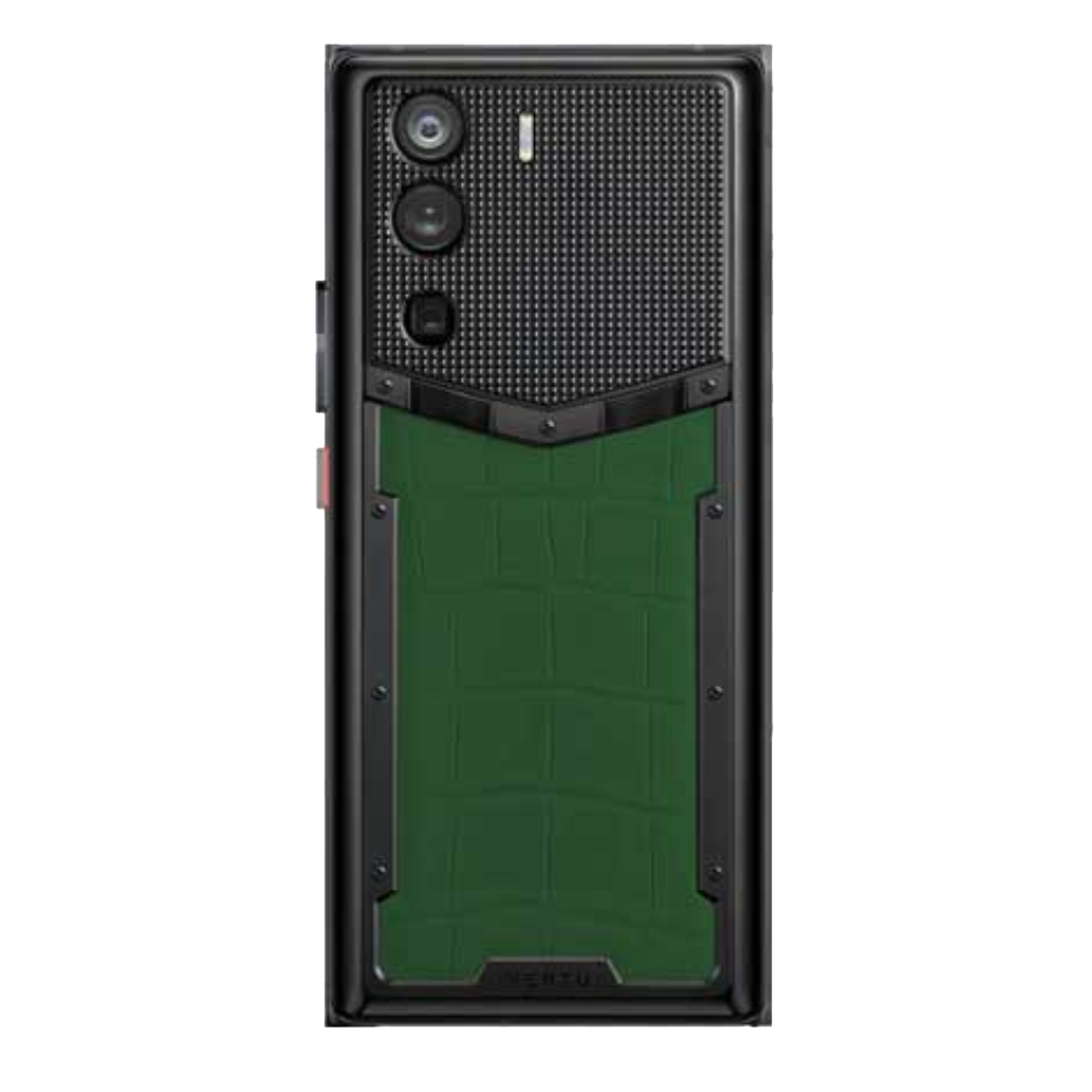 METAVERTU Alligator Skin 5G Web3 Phone - Dark Green