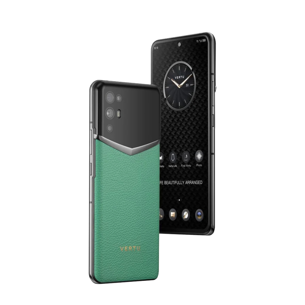 iVERTU Calfskin 5G Phone - Imperial Green