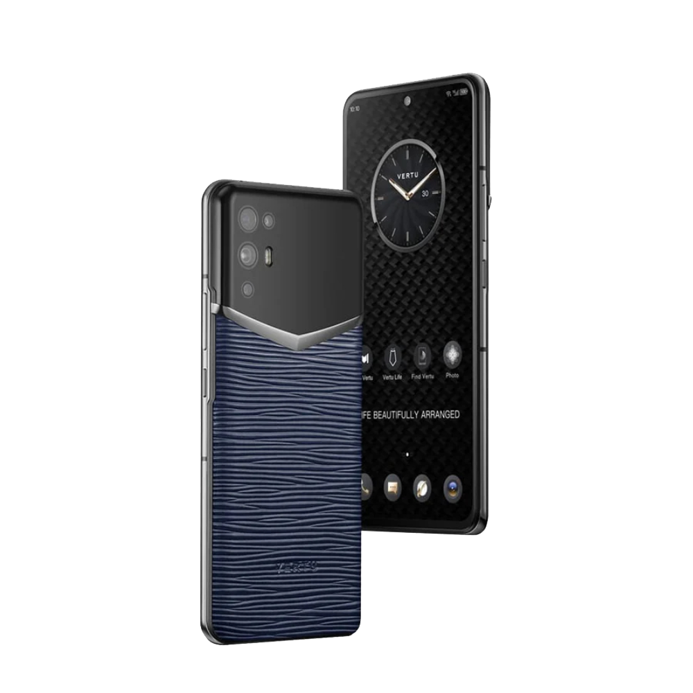 iVERTU Procella Calfskin 5G Phone - Spar Blue