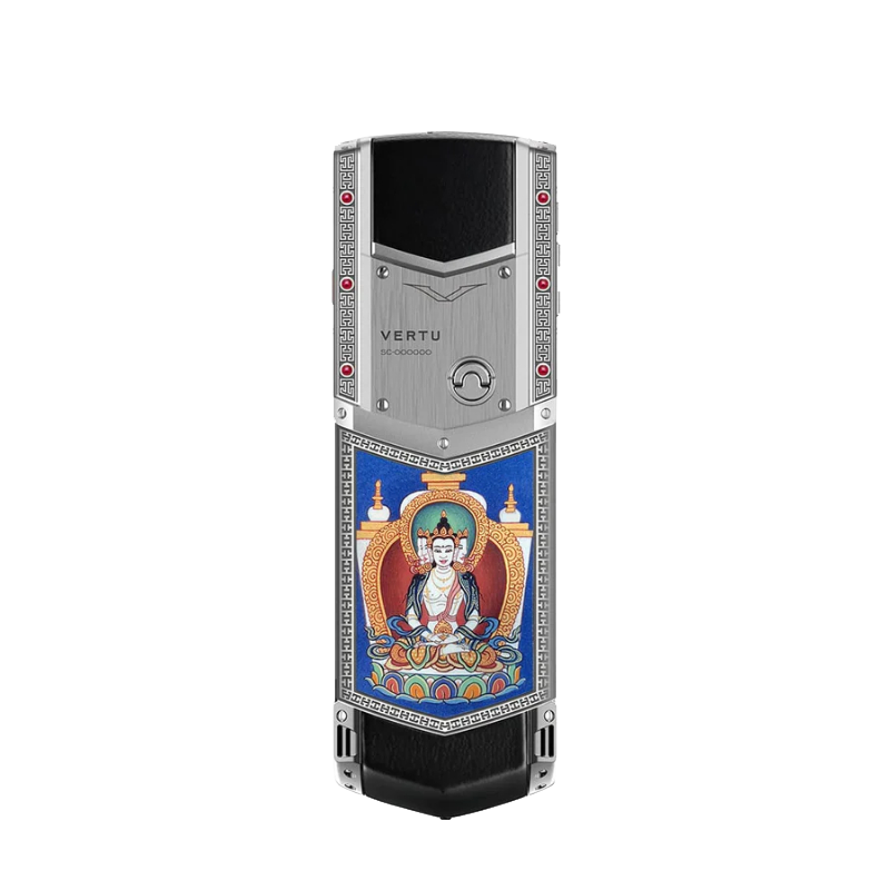 Signature V ThangKa Phone - Pure Silver