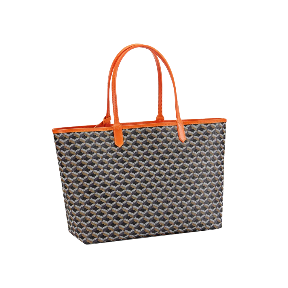 large tote bag for women: canvas and monogram